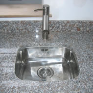  granite worktop with inset sink