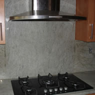 Baltic Brown Granite Kitchen Worktop and Splashback