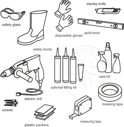 DIY Granite Worktop Fitting - Tools