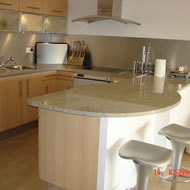 Kitchen worktops in granite