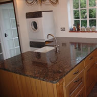 granite island worktop