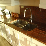 Granite kitchen worktop example