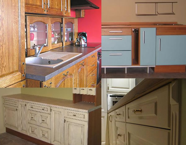 Custom built hardwood kitchens