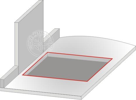 Hob cutout