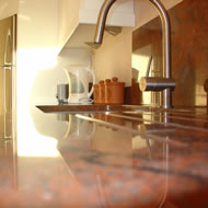 Granite kitchen worktop example