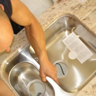 fitting sink in granite kitchen worktop fitting sink in granite worktop
